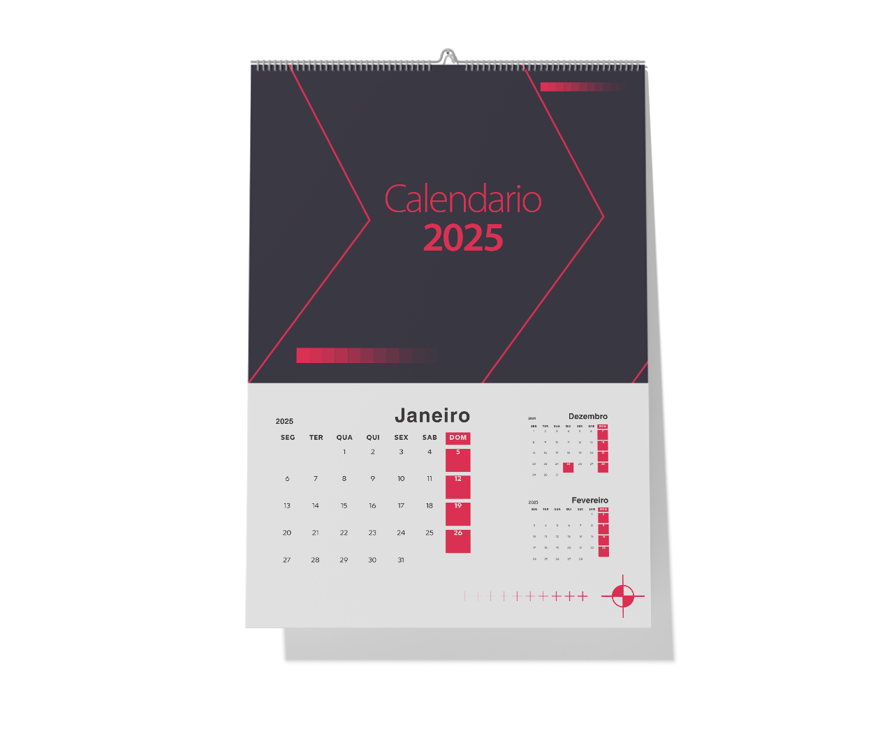 Calendario de parede