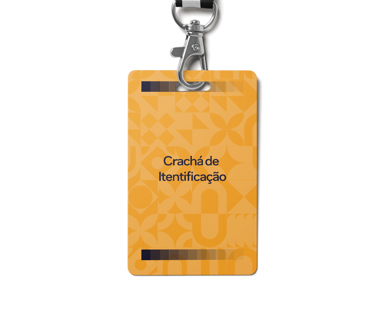 Crachá com ou sem chip