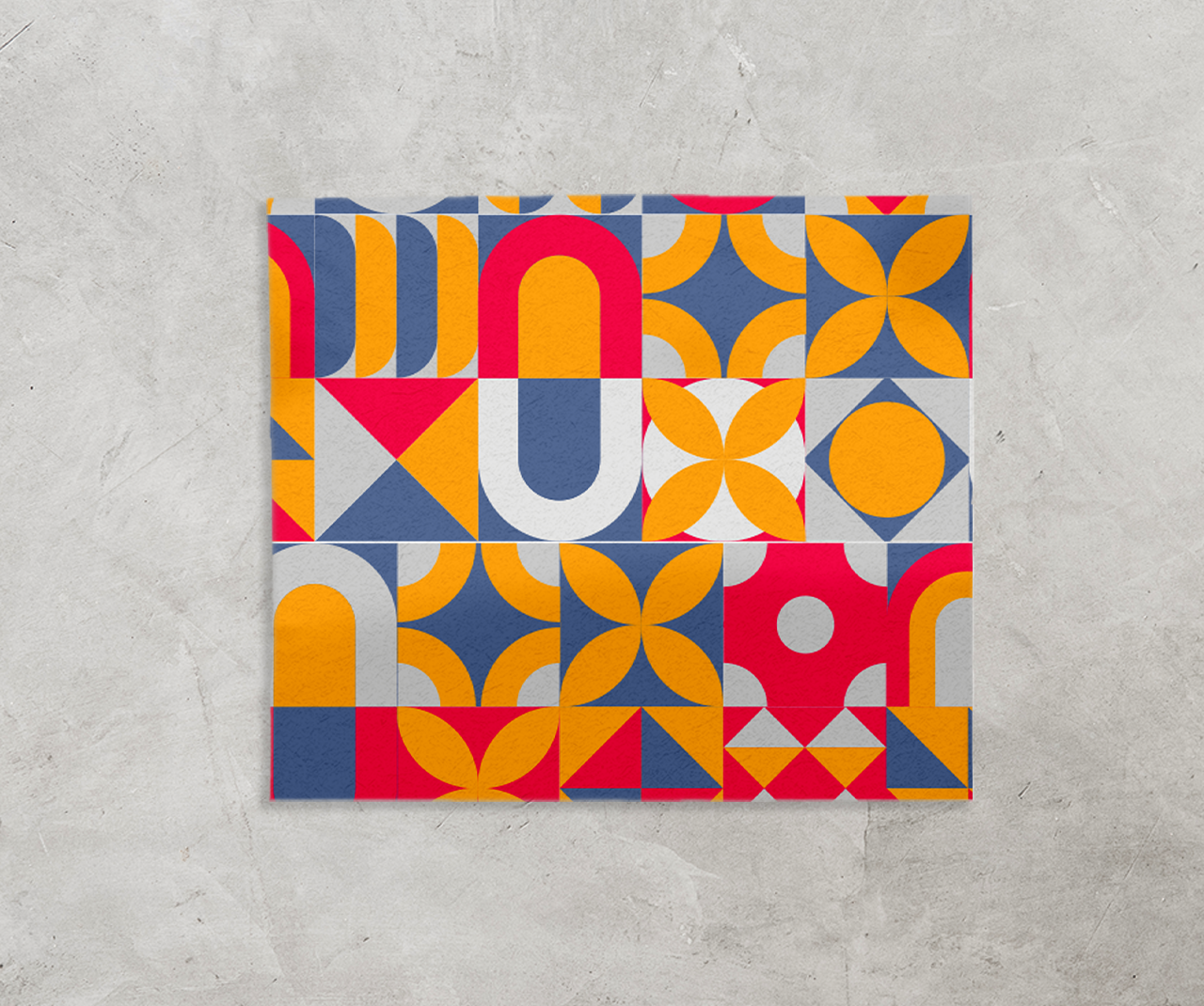 Adesivo em placa de foam