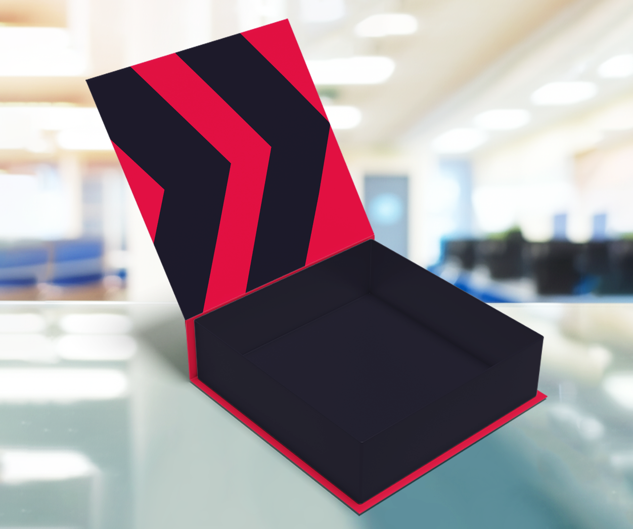 Caixa Fechamento com imã