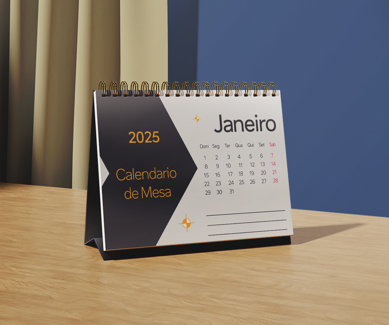 Calendario de mesa