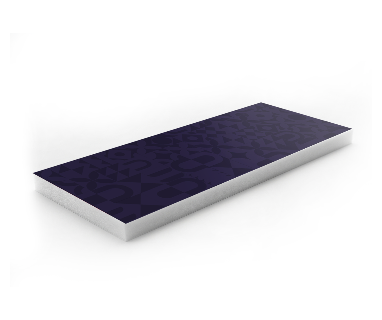 Adesivo em placa de foam